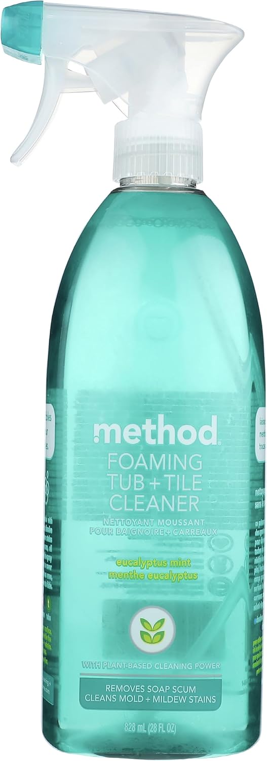 28oz foaming spray bottle with vertical spray nozzle for expanded coverage
