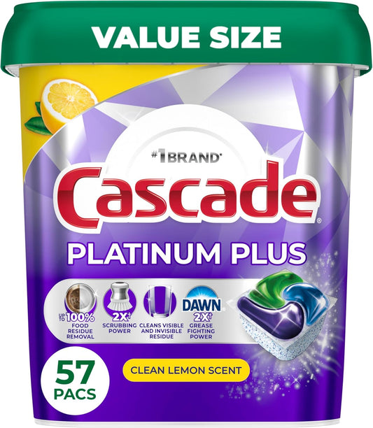 2x dawn grease-fighting cleaning power vs cascade complete actionpacs