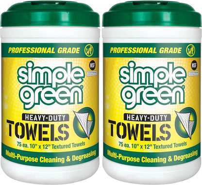 2x larger and 4x stronger towel construction versus standard wipes