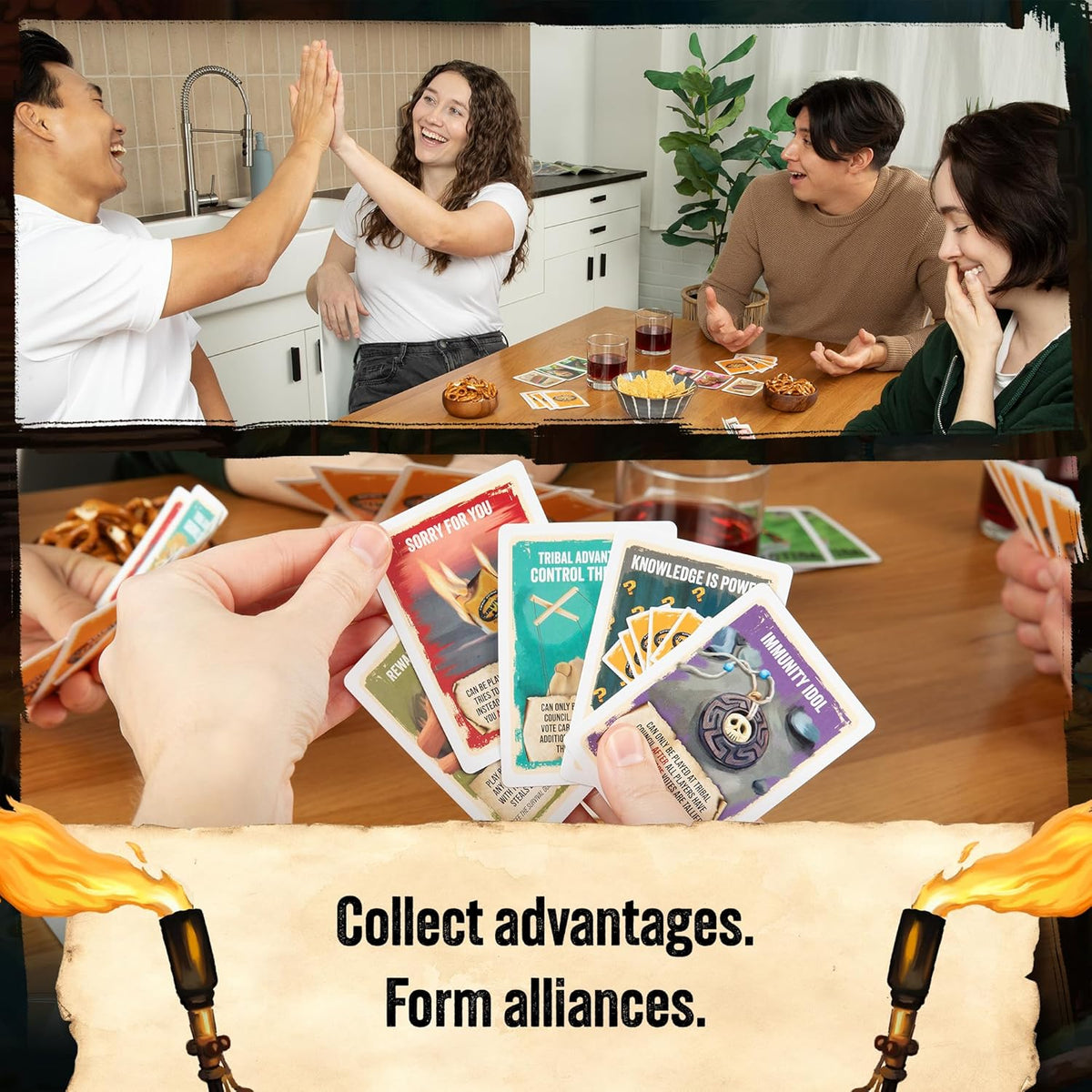3-6 player count supporting small family groups or larger friend gatherings
