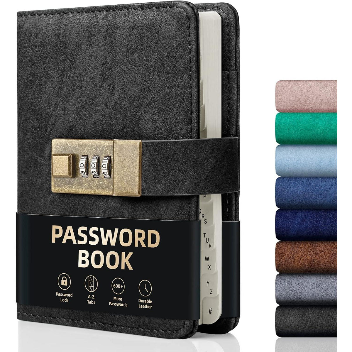 3-digit combination metal lock (0-9 digits) with hundreds of secure code possibilities