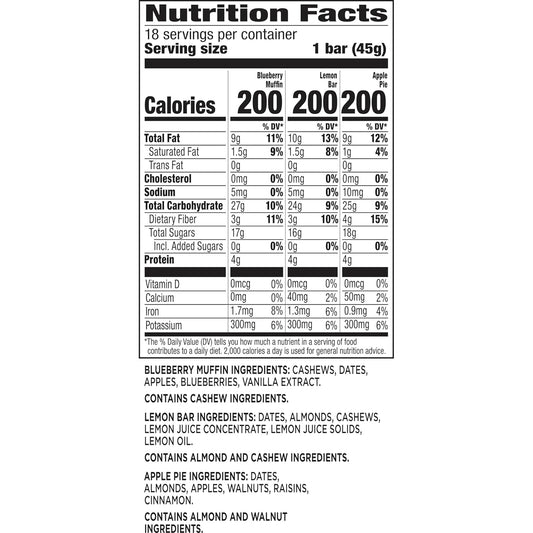 3-flavor theme options across the product line: chocolate, fruit, and cookie variety packs