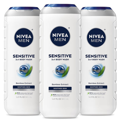 3-in-1 multi-use formula (body wash, face wash, shampoo)