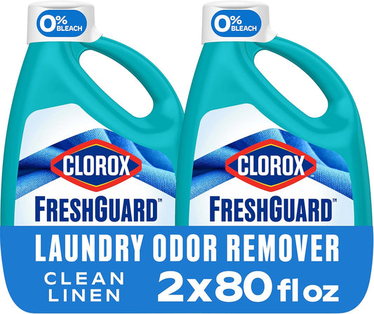 3-in-1 odor fighting formula targeting clothes, scent, and washing machine