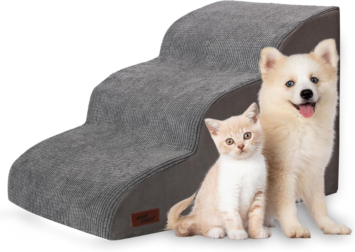 3-step, 4-step, and 5-step height variants (15.7" / 17.4" / 22.2") for sofa, chair, and bed use