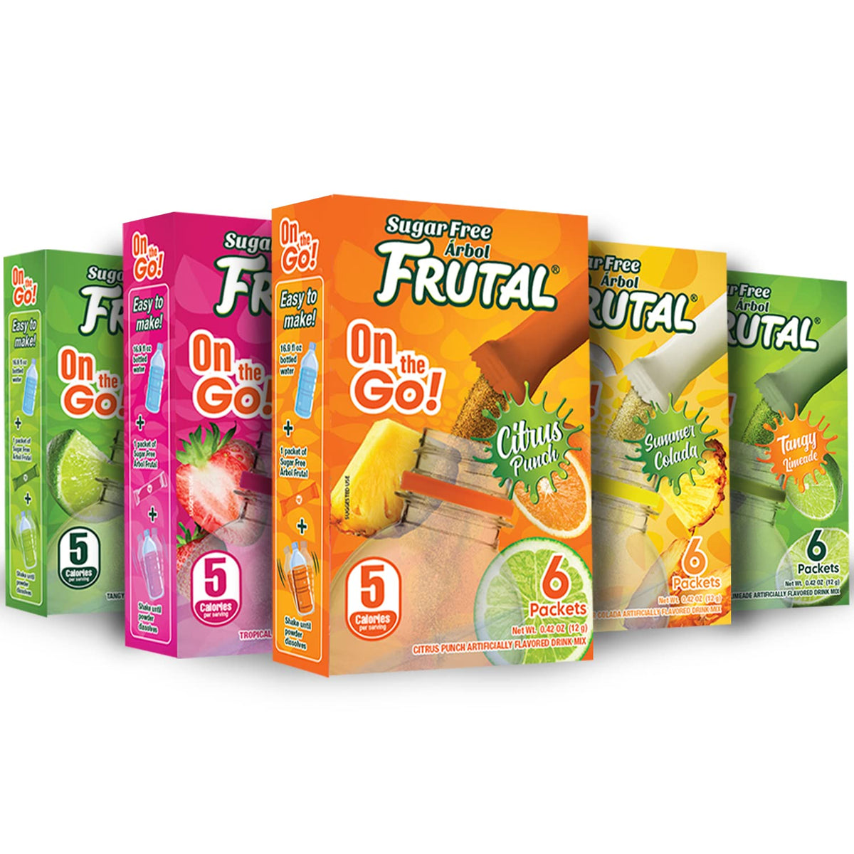 30-count box of single-serve powdered stick packs (variety includes 12 tangy limeade, 6 citrus punch, 6 summer colada, 6 tropical berries)