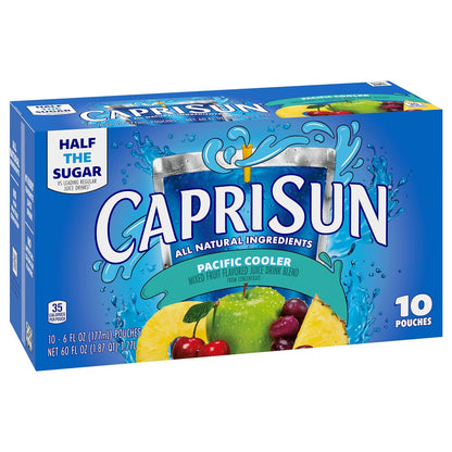 30 individually portioned 6 fl oz pouches with included straws