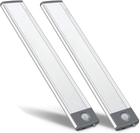 30-led or 54-led side-emission design with reflector and diffuser plate for soft 200-lumen output