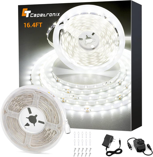 300 high-brightness daylight white leds delivering 2140 lumens at 6000k