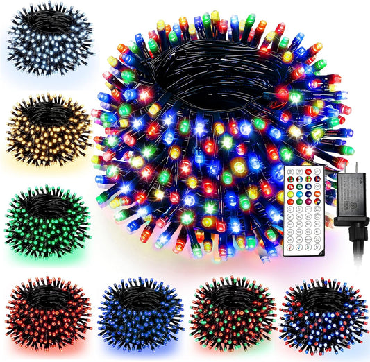 300 led string lights available in 66ft, 98.4ft, and 164ft lengths