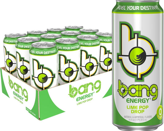 300mg caffeine per 16-oz can for high-intensity energy