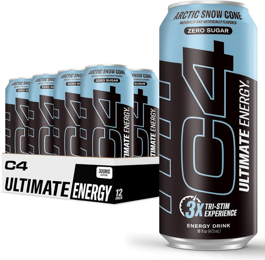 300mg caffeine per 16oz can for high-potency energy dosing