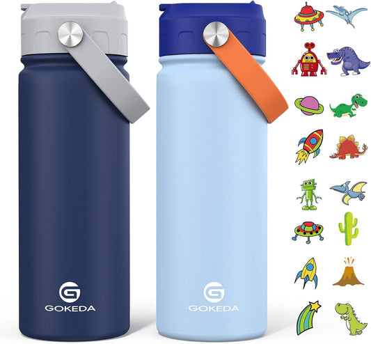 304 food-grade stainless steel inner wall with bpa-free lid and straw