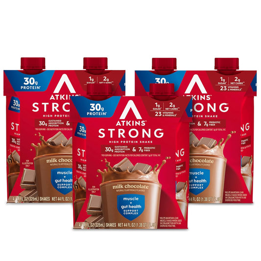 30g of sustained-absorption milk protein isolate per 11 fl oz serving