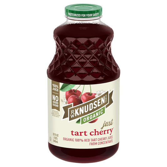 32 fluid ounce family-size bottle (cherry variant) and 5.33 fl oz six-pack (cranberry variant)