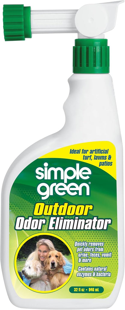 32 oz bottle with integrated hose-end sprayer nozzle for direct garden-hose application