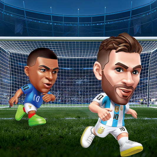 33 collectible players including stars like messi, mbappé, harry kane, and bukayo saka, plus 7 rares and 2 super rares