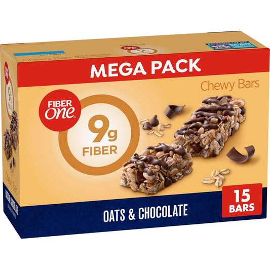 33% daily value of dietary fiber per chewy bar