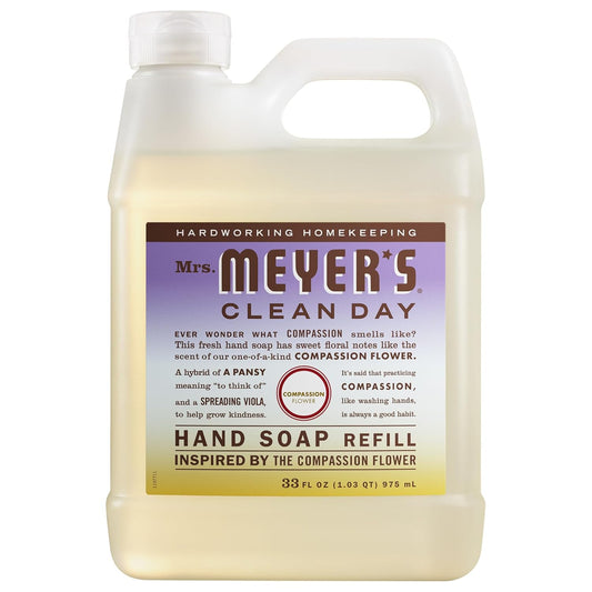 33 fl oz refill pouch that stretches to refill 2.5 bottles of 12oz hand soap