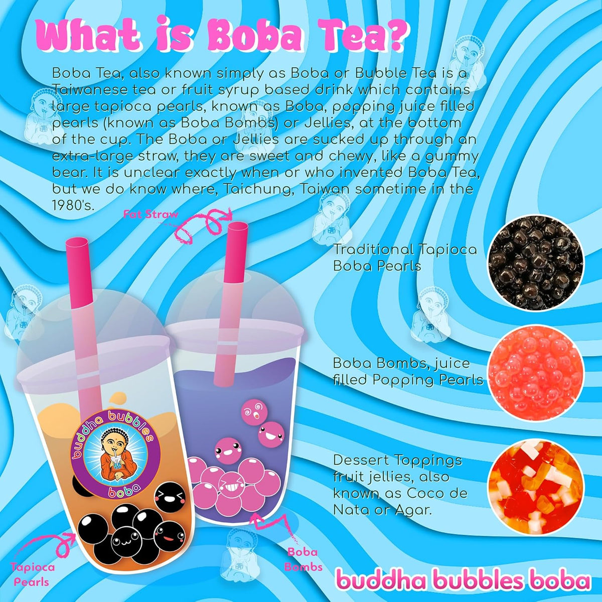 33 flavor variants including mango, taro, matcha, thai tea, coffee, and seasonal flavors