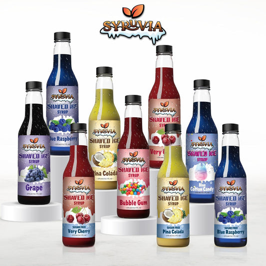 34 available variants including single flavors, multi-flavor bundles, and sugar-free options