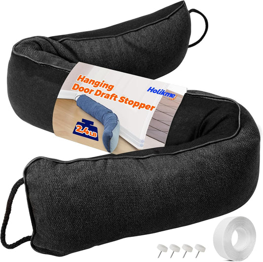 36-inch length x 4.5-inch width; fits maximum 4.5-inch door gaps