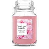 Yankee Candle Lemon Lavender Scented, 22oz Large Jar Birthday Gift for Women, 150-Hour Burn Housewarming Present