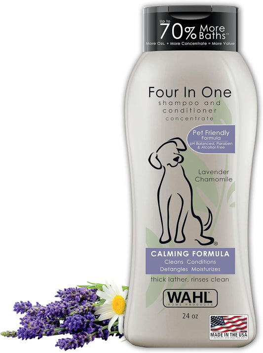 4-in-1 cleansing, conditioning, detangling, and moisturizing formula