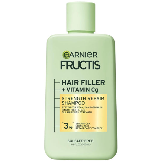 4-step hair filler system: bonding inner fiber repair pre-shampoo, strength repair shampoo, conditioner, and serum
