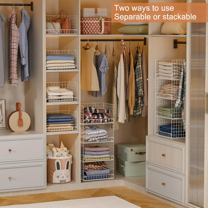 4-tier stackable and collapsible/foldable modular design