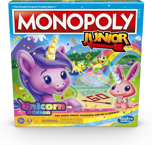 4 unicorn-themed character tokens (unibunny, magic puppy, turtlecorn, unicorn) included