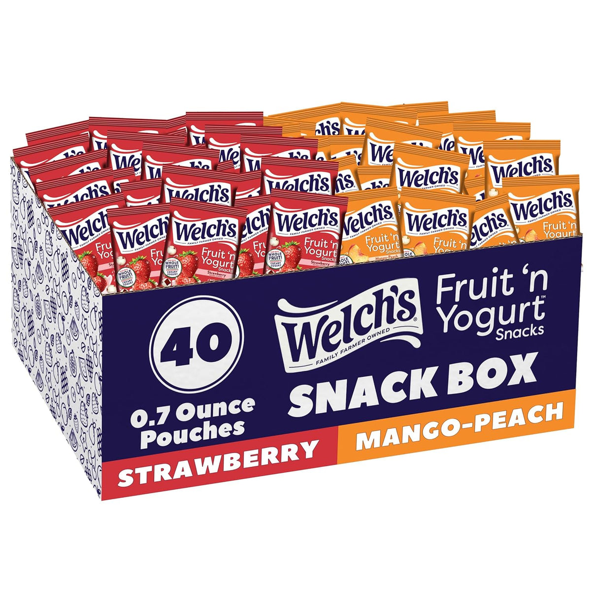 40-count bulk box of 0.7 oz single-serve pouches