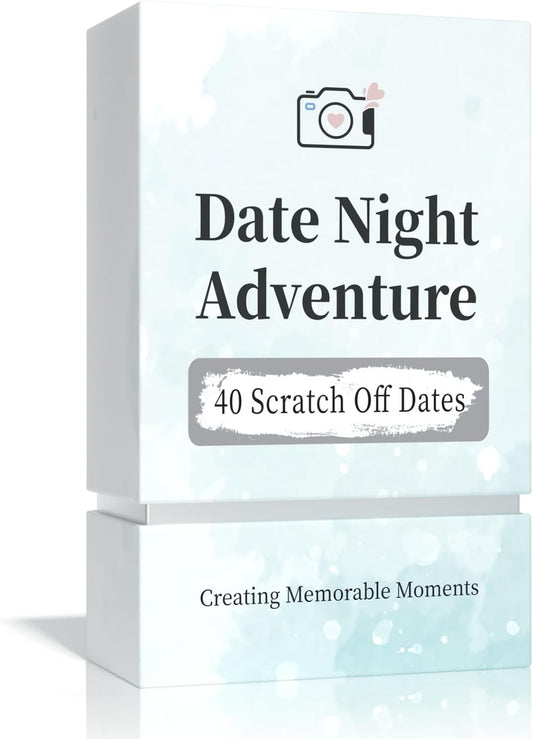 40 scratch-off adventure cards with hidden date ideas