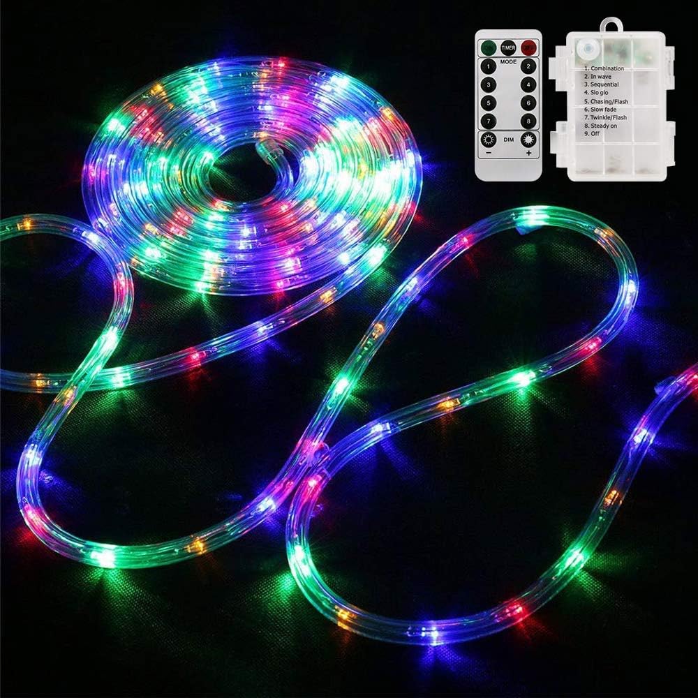 40ft length with 120 multicolor leds