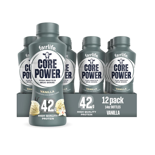 42g of high-quality protein per 14oz bottle
