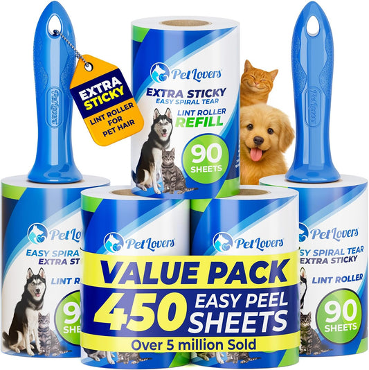 450 total sheets across a 5-pack mega value bundle