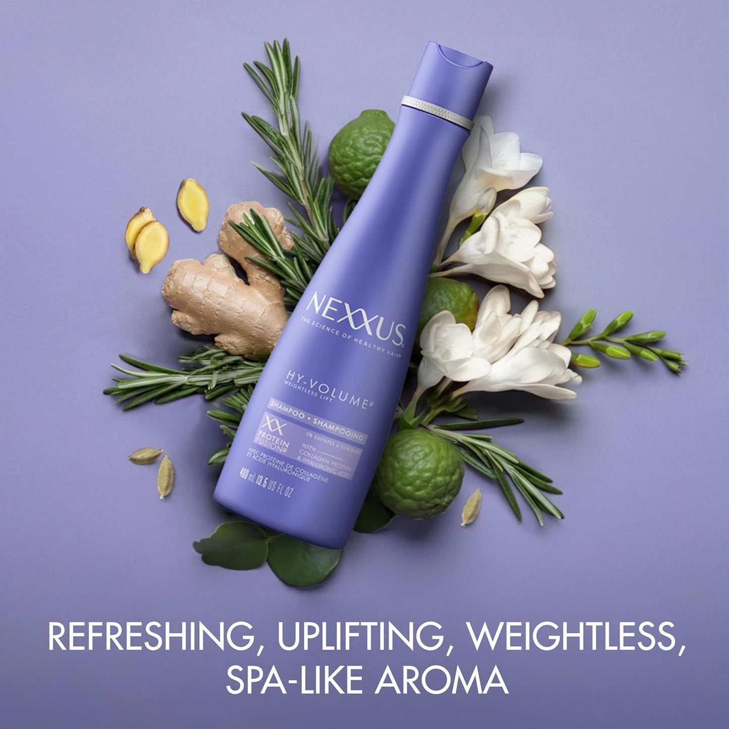 48-hour gravity-defying volume claim with sebum and build-up removal