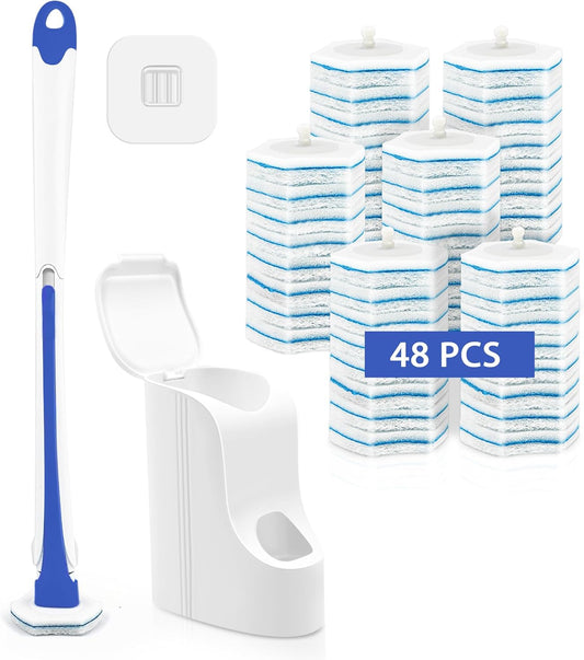 48-pack disposable sponge wand refills equivalent to 12 gel cleaner applications