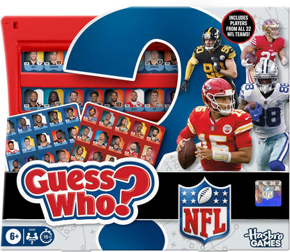 48 real nfl players spanning all 32 teams across two double-sided character sheets (24 afc + 24 nfc)