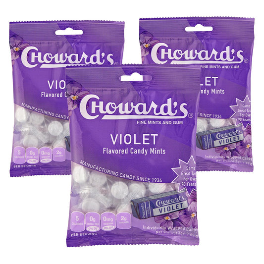 49 individually wrapped candy mints per pack across 3-pack bundle