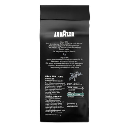 5/5 intensity rating — lavazza's strongest