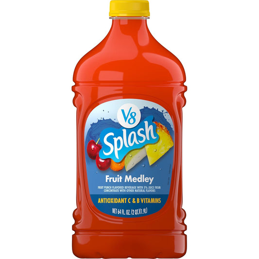 5% juice blend from concentrated carrot, pear, apple, pineapple, and cherry juices with natural flavors