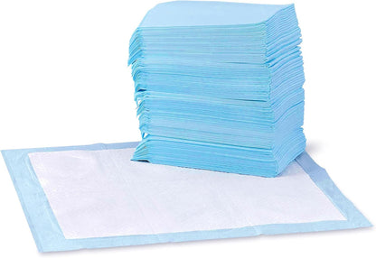 5-layer construction with absorbent core that turns liquid to gel on contact