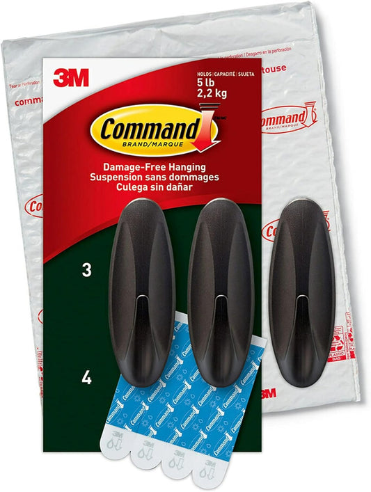 5 lb per hook weight capacity suitable for wreaths, thermometers, and small decor