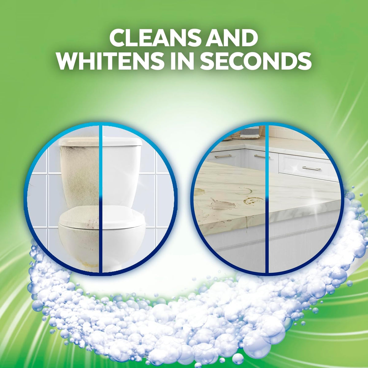 5-minute contact time for full sanitization on hard non-porous surfaces