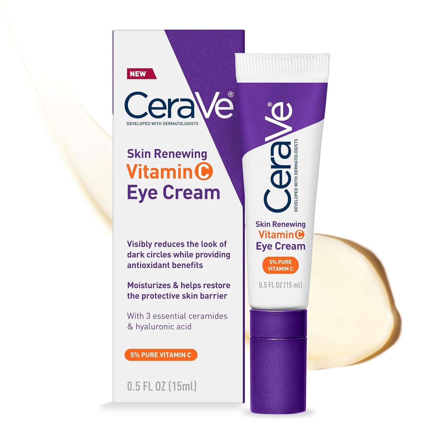 5% pure vitamin c for brightening and antioxidant protection