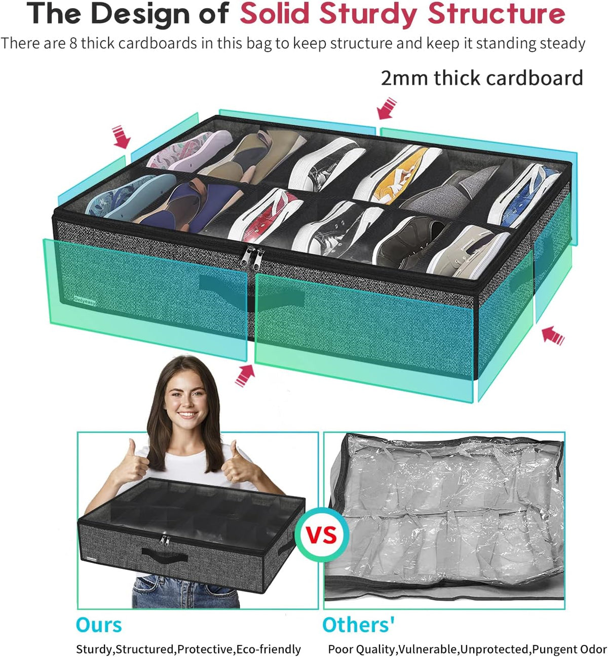 5# zippers rated for daily handling