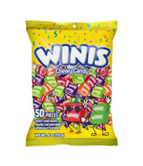 Winis Mexican Taffy Variety Bag – Culturally Distinctive Birthday Gift for Her and Housewarming Present, 50 Individually Wrapped Chewy Pieces