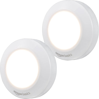 50-lumen led with tap-push on/off lens activation