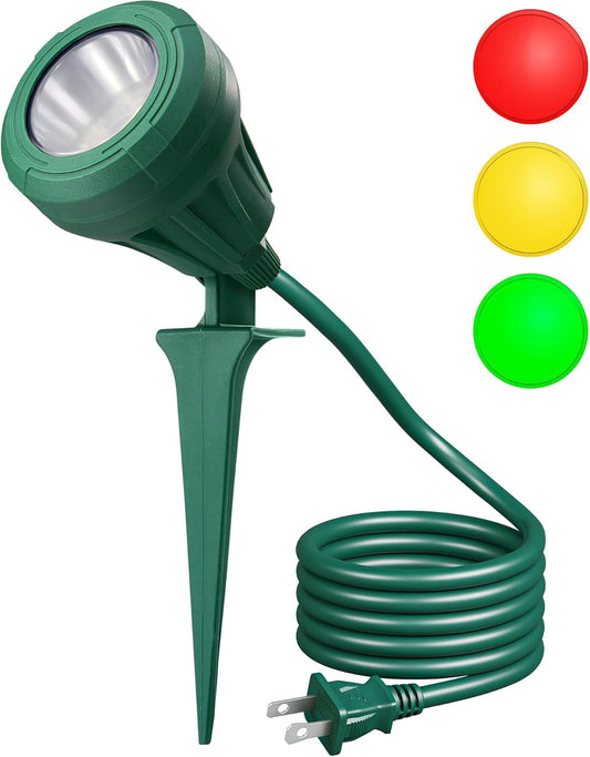 500-lumen led with 5000k daylight color temperature and under-90° beam for focused projection